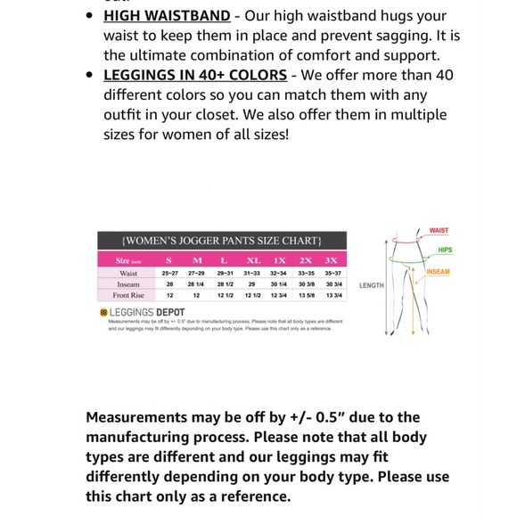 NWT Leggings Depot Joggers - Picture 3 of 6